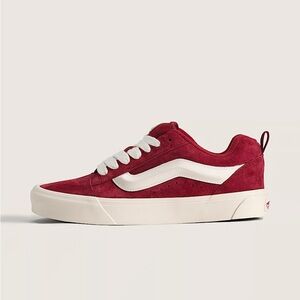 Vans Bordeaux Red Knu Skool Shoe Sneakers